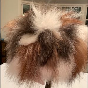 Adrianne Landau Fox Fue Multicolor Hat Cap